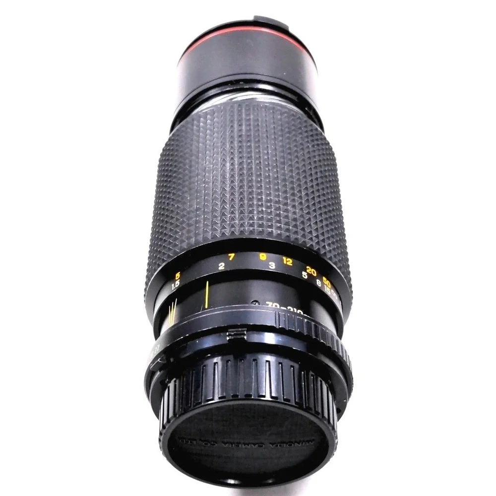 Promaster Spectrum 7 70-210mm f/4.5-5.6 Macro Zoom Lens Minolta Mount Japan VTG